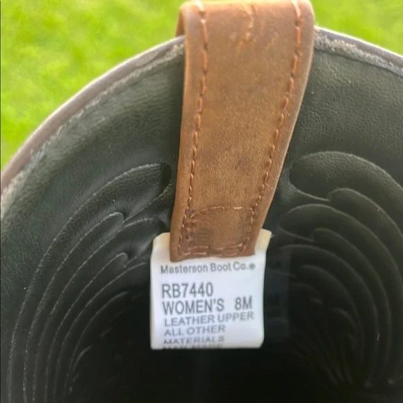 Brown Heeled Boots with Timeless Western Style - Picture 5 of 7